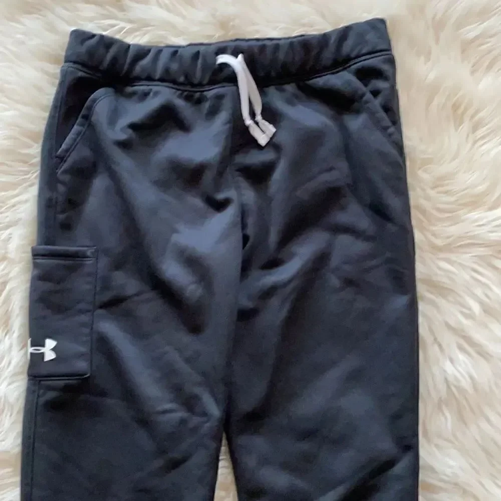 Under Armour | Youth Girls Loose Fit Storm Cold Gear Water Resistant Sweat Pants